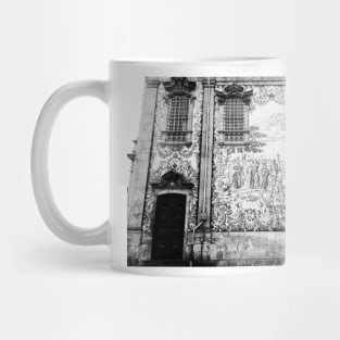 Black and White Lisbon Church, Portugal, Photography Mug